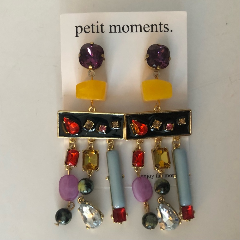 Petit Moments Dangle Earrings NWT
